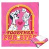 101 Dalmatians, Together Furever Aggretsuko Comics Silk Touch Throw Blanket, 50" x 60"